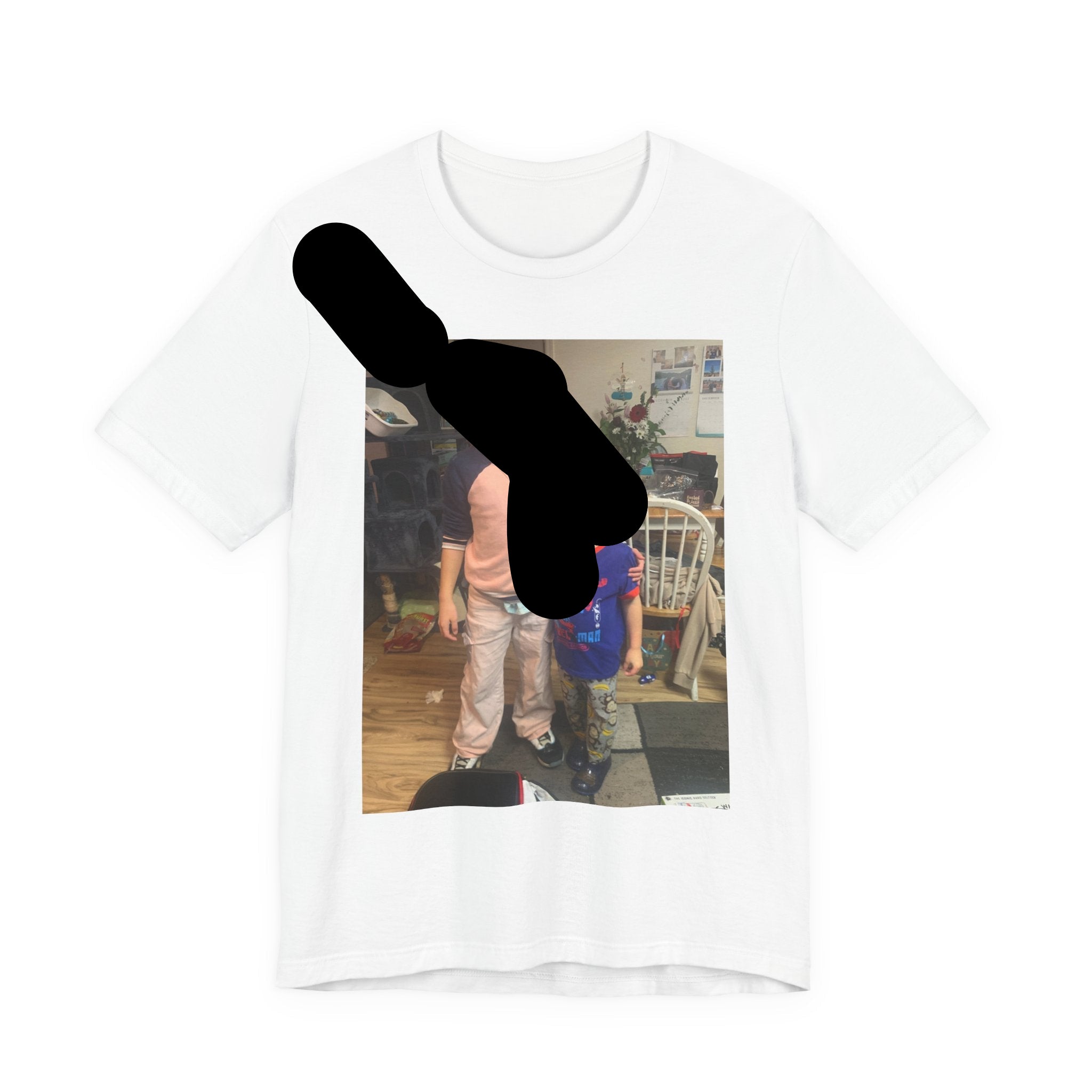 Photo Print T‑Shirt — Personalized Kids Photo Tee (Custom Family Picture) Printify