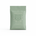 Calming face wipes with chamomile in sage green packaging